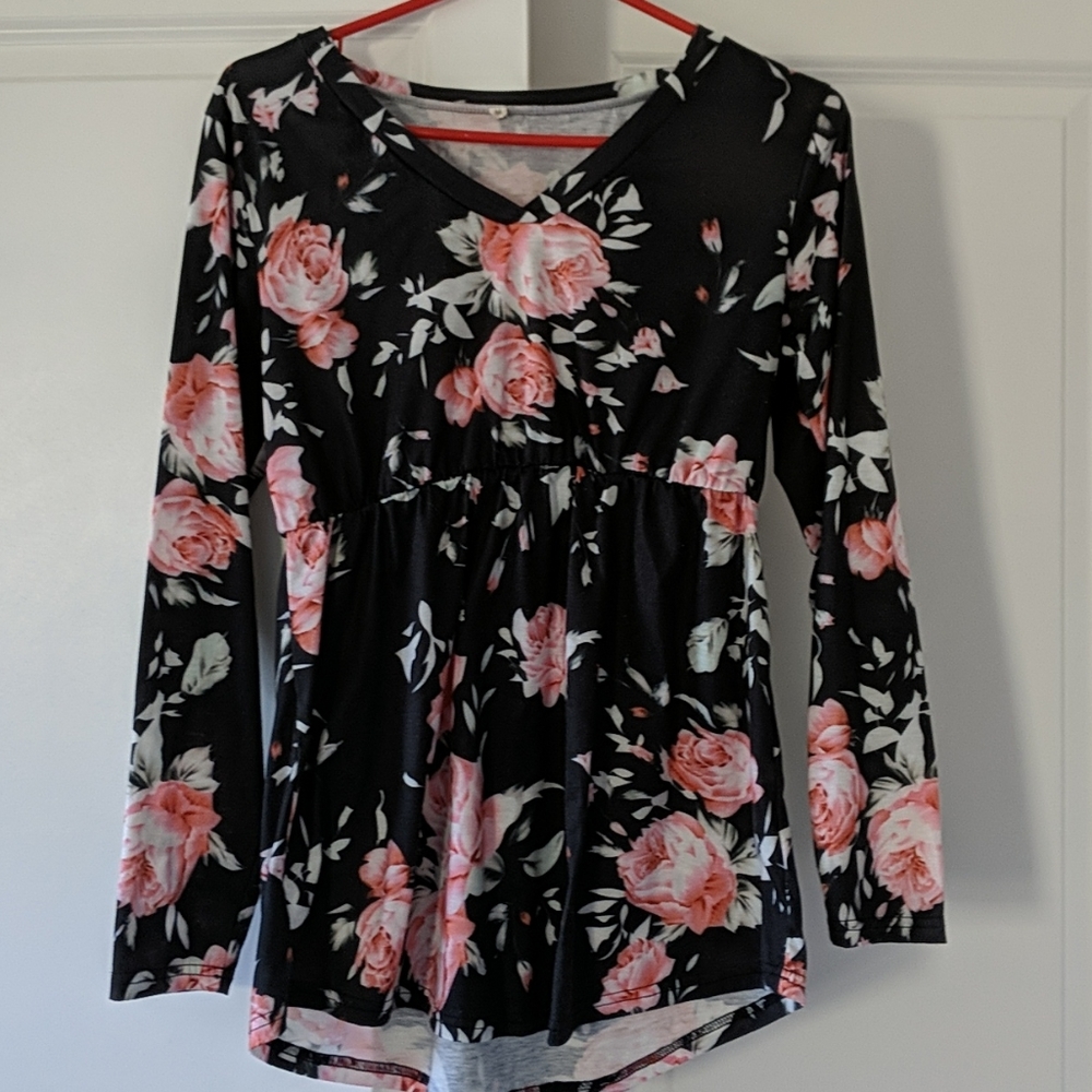 Maternity Long Sleeve Blouse